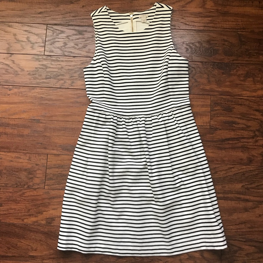 J. Crew Daybreak Stripe Dress